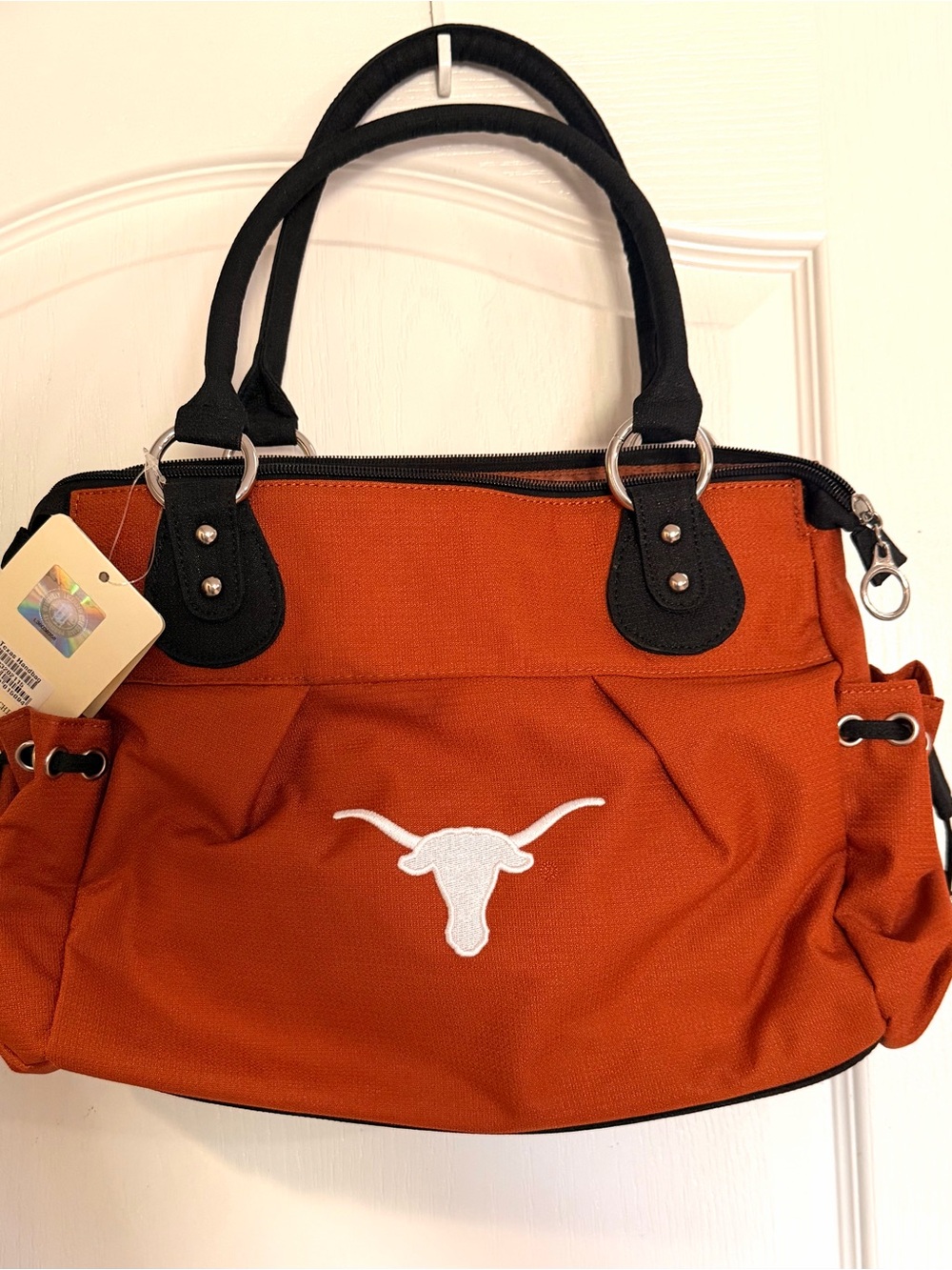 NWT University Of Texas Handbag, Purse W/Texas Longhorns Logo. Hook Em Horns!!